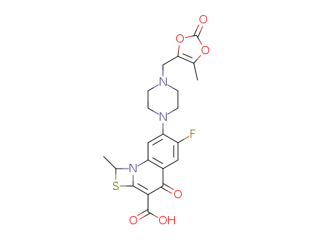 Molecular Structure of 123447-62-1 (Prulifloxacin)