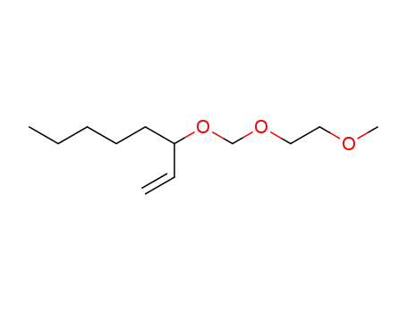 Molecular Structure of 88738-33-4 (1-Octene, 3-[(2-methoxyethoxy)methoxy]-)