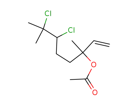 Acetic acid 4,5-dichloro-1,5-dimethyl-1-vinyl-hexyl ester