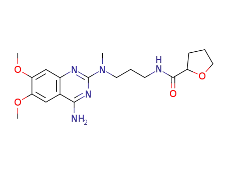 Molecular Structure of 81403-80-7 (Alfuzosin)