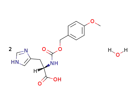 (S)-3-(1H-Imidazol-4-yl)-2-(4-methoxy-benzyloxycarbonylamino)-propionic acid; hydrate