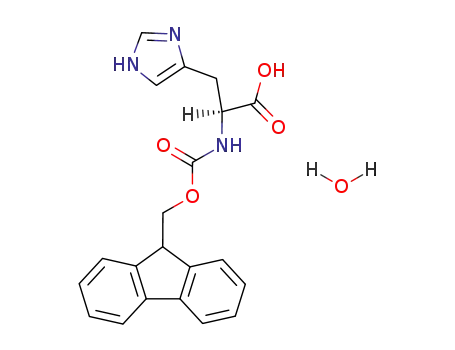 (S)-2-(9H-Fluoren-9-ylmethoxycarbonylamino)-3-(1H-imidazol-4-yl)-propionic acid; hydrate