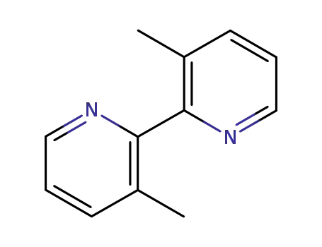 Molecular Structure of 1762-32-9 (3,3'-DIMETHYL-2,2'-BIPYRIDINE)