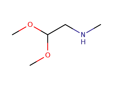 Molecular Structure of 122-07-6 (Methylaminoacetaldehyde dimethyl acetal)