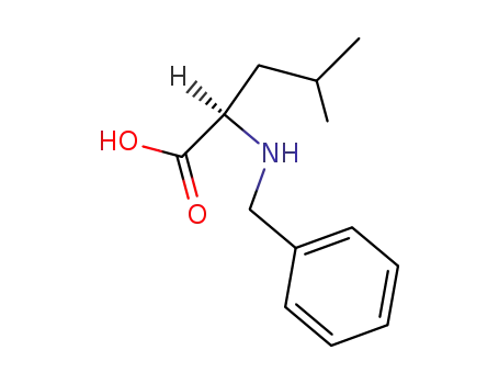 Molecular Structure of 89384-51-0 (D-Leucine, N-(phenylmethyl)-)