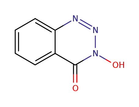 Molecular Structure of 28230-32-2 (3-Hydroxy-1,2,3-benzotriazin-4(3H)-one)