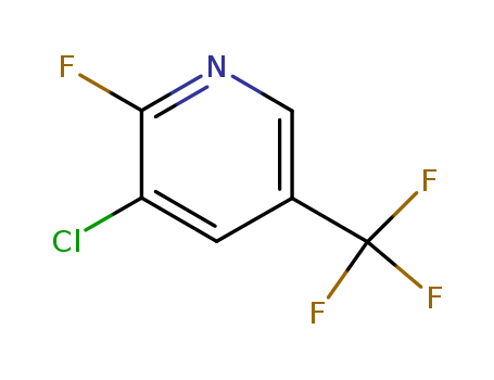 3-chloro-2-fluoro-5-(trifluoromethyl)-pyridine CAS 72537-17-8