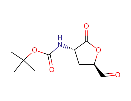 (2S,4R)-2-(tert-butoxycarbonyl)amino-4-formyl-γ-butyrolactone