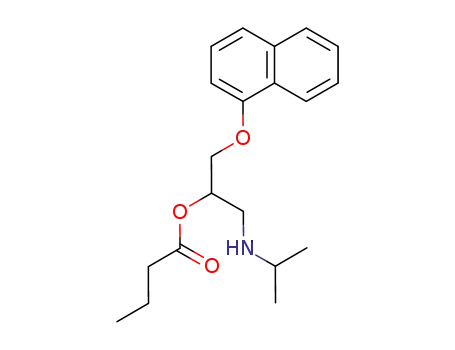 (+/-)-propranolol butyrate