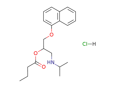 O-Butyryl propranolol hydrochloride