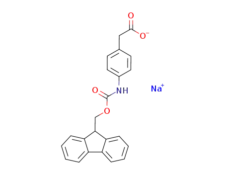 Sodium; [4-(9H-fluoren-9-ylmethoxycarbonylamino)-phenyl]-acetate