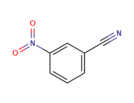 Molecular Structure of 619-24-9 (3-Nitrobenzonitrile)