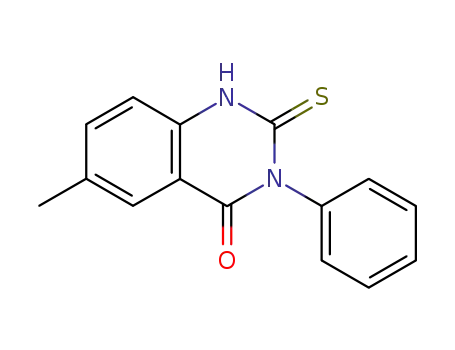 6-methyl-3-phenyl-2-thioxo-2,3-dihydroquinazolin-4(1H)-one