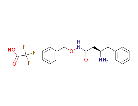 (R)-3-amino-4-phenyl-N'-(benzyloxy)butanamide trifluoroacetate