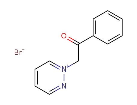 1-(2-oxo-2-phenylethyl)pyridazin-1-ium bromide