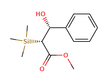 (2R,3R)-3-Hydroxy-3-phenyl-2-trimethylsilanyl-propionic acid methyl ester