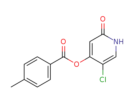4-Methyl-benzoic acid 5-chloro-2-oxo-1,2-dihydro-pyridin-4-yl ester
