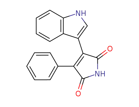 3-(3-indolyl)-4-phenyl-1H-pyrrole-2,5-dione