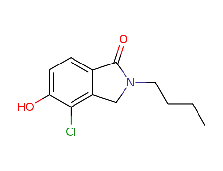 2-Butyl-4-chloro-5-hydroxy-2,3-dihydro-isoindol-1-one