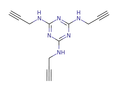 N2,N4,N6-tri(prop-2-yn-1-yl)-1,3,5-triazine-2,4,6-triamine