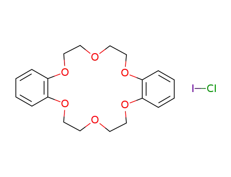 6,7,9,10,17,18,20,21-Octahydro-5,8,11,16,19,22-hexaoxa-dibenzo[a,j]cyclooctadecene; compound with GENERIC INORGANIC NEUTRAL COMPONENT
