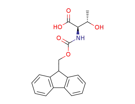 Molecular Structure of 157355-81-2 (FMOC-D-THR-OH)