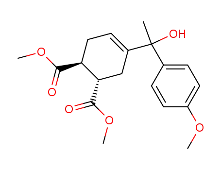 (1S,2S)-4-[1-Hydroxy-1-(4-methoxy-phenyl)-ethyl]-cyclohex-4-ene-1,2-dicarboxylic acid dimethyl ester
