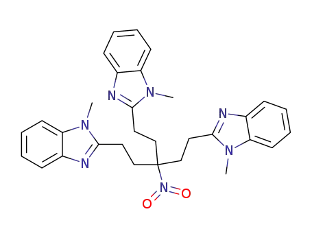 Tris<2-(1-methylbenzimidazol-2-yl)ethyl>nitromethane