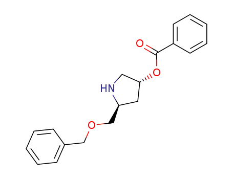 O-benzyl-(2S,4R)-4-benzoyloxyprolinol