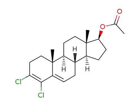 3,4-Dicloro-Δ3,5-androstadien-17β-olo acetato