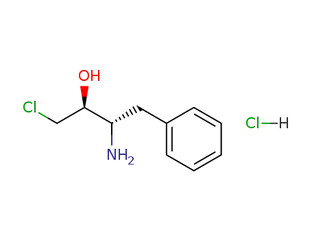 (S)-3-amino-(S)-2-hydroxy-4-phenyl-1-chlorobutane hydrochloride