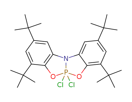 1,1-dichloro-5-aza-2,8-dioxa-1-phosphaV-dibenzo<9,9',11,11'-tetra-tert-butyl>-bicyclo<3.3.0>octadiene