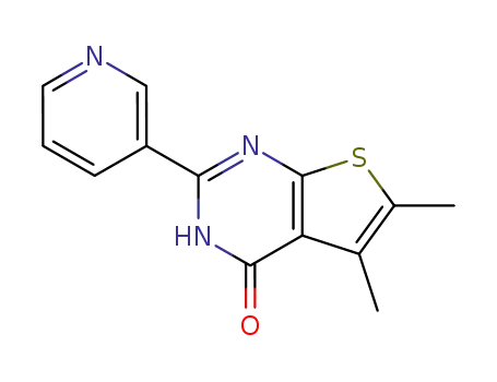 5,6-dimethyl-2-(pyridin-3-yl)thieno[2,3-d]pyrimidin-4(3H)-one