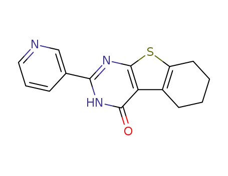 2-(pyridin-3-yl)-5,6,7,8-tetrahydro[1]benzothieno[2,3-d]pyrimidin-4(3H)-one