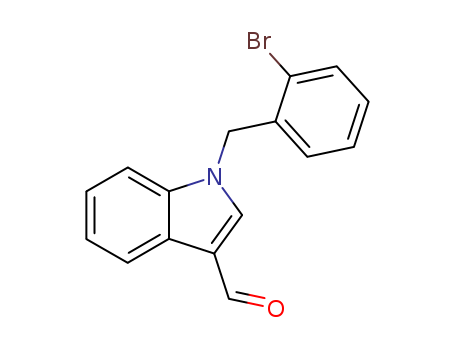 1H-Indole-3-carboxaldehyde, 1-[(2-bromophenyl)methyl]-