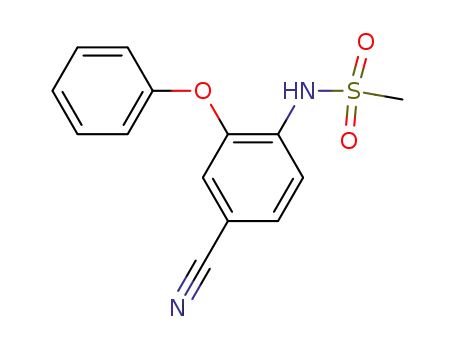 N-(4-Cyano-2-phenoxy-phenyl)-methanesulfonamide