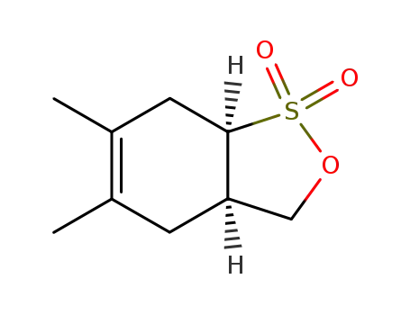 (+/-)-5,6-dimethyl-3a,4,7,7a-tetrahydro-2,1-oxathiaindene 1,1-dioxide