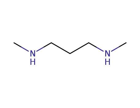 Molecular Structure of 111-33-1 (N,N'-Dimethyl-1,3-propanediamine)