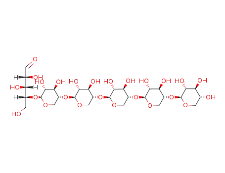 Molecular Structure of 49694-21-5 (Xylohexaose)