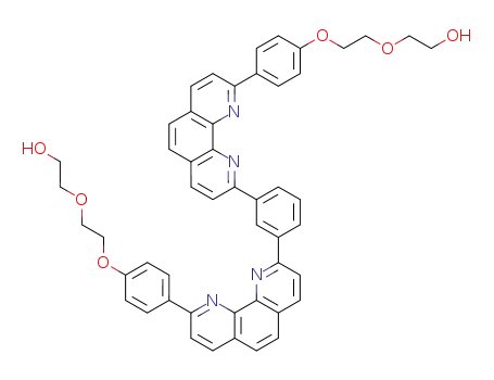 2-[2-(4-{9-[3-(9-{4-[2-(2-Hydroxy-ethoxy)-ethoxy]-phenyl}-[1,10]phenanthrolin-2-yl)-phenyl]-[1,10]phenanthrolin-2-yl}-phenoxy)-ethoxy]-ethanol