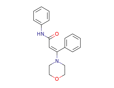 (E)-3-Morpholin-4-yl-3,N-diphenyl-acrylamide
