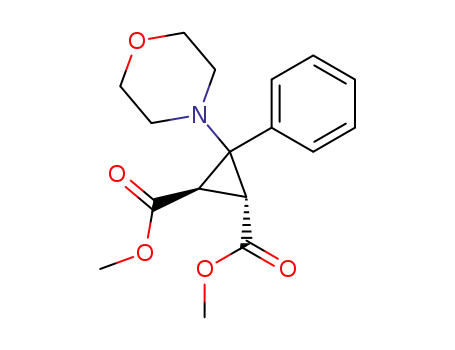 (1R,2R)-3-Morpholin-4-yl-3-phenyl-cyclopropane-1,2-dicarboxylic acid dimethyl ester