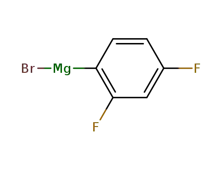 Molecular Structure of 144025-04-7 (Magnesium, bromo(2,4-difluorophenyl)-)