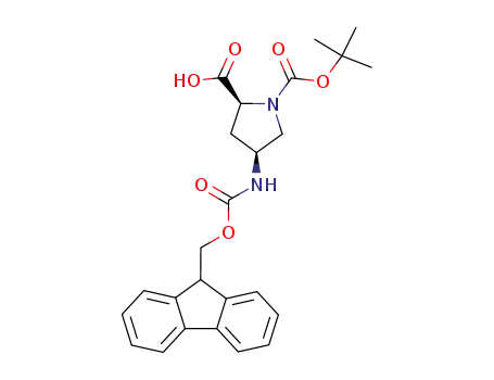 (4S)-4-N-Fmoc-amino-1-Boc-L-proline 174148-03-9