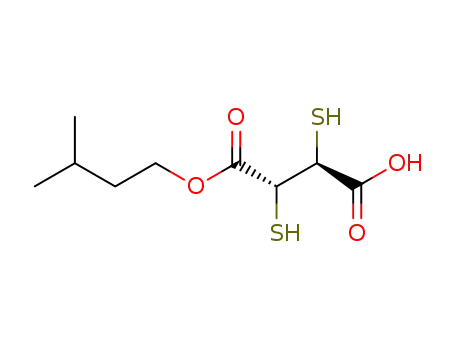 monoisoamyl meso 2,3-dimercaptosuccinic acid