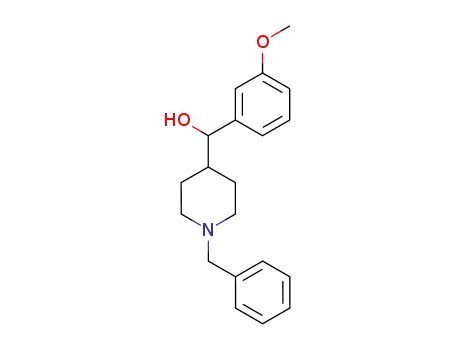 N-benzyl-4-[hydroxy(3-methoxyphenyl)methyl]piperidine