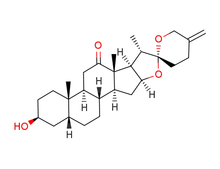 3β-hydroxy-5β-spirost-25(27)-en-12-one