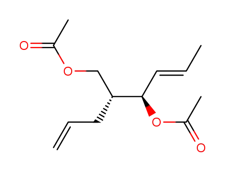 Acetic acid (1R,2R)-2-acetoxymethyl-1-((E)-propenyl)-pent-4-enyl ester