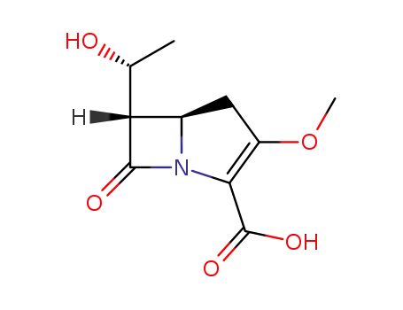 (5R,6S)-6-((R)-1-Hydroxy-ethyl)-3-methoxy-7-oxo-1-aza-bicyclo[3.2.0]hept-2-ene-2-carboxylic acid