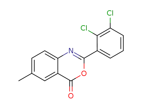 (2,3-Dichloro-phenyl)-6-methyl-4H-3,1-benzoxazin-4-one